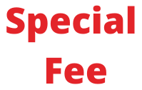 Special Testing Fees - Liberty Campus