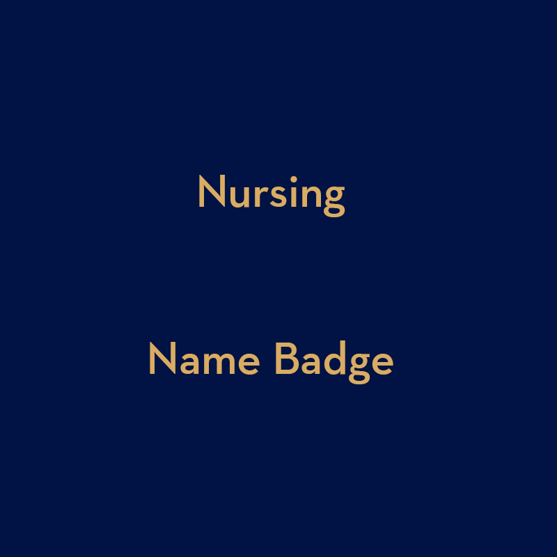 Nursing Name Badge